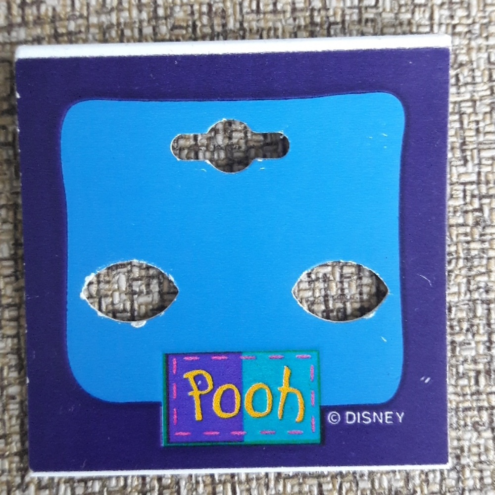 Darling Winnie The Pooh Earrings*VINTAGE* - Picture 5 of 7